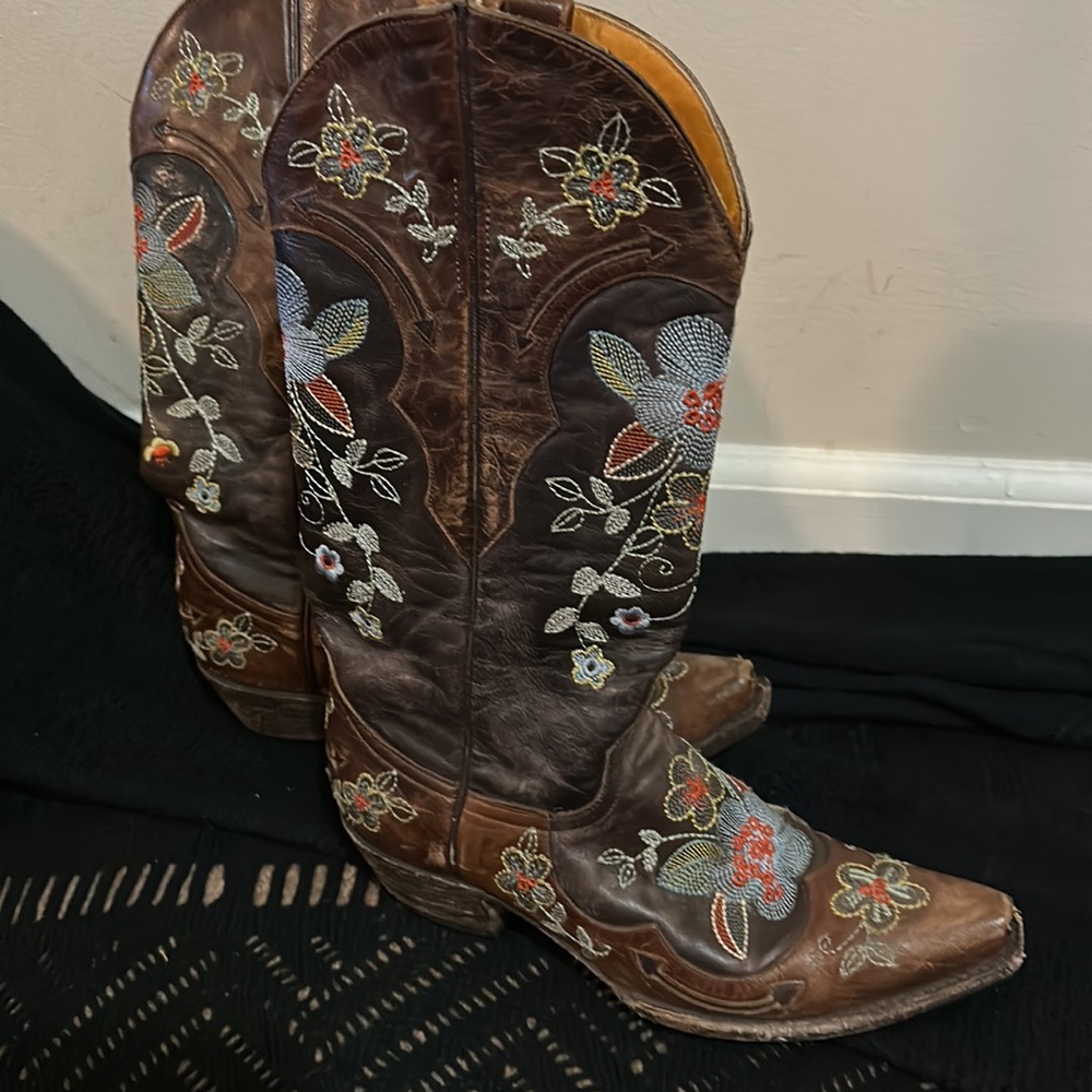Old Gringo ART Vintage Cowboy Boots! - Picture 2 of 6